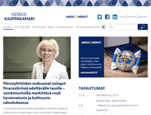 Tablet Screenshot of kauppakamari.fi